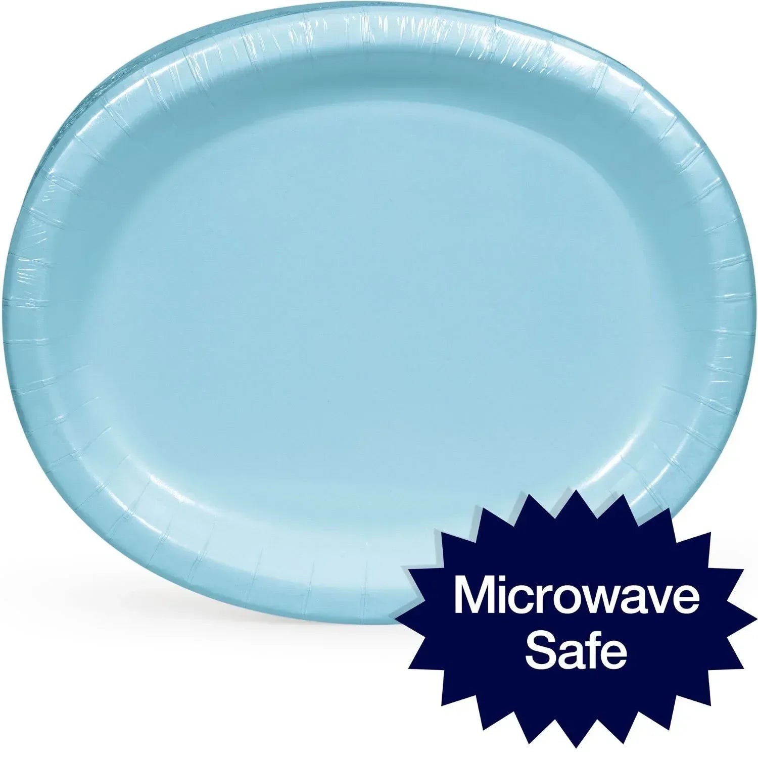 Artstyle Oval Paper Plates 10" x 12", 50 ct., Choose Color
