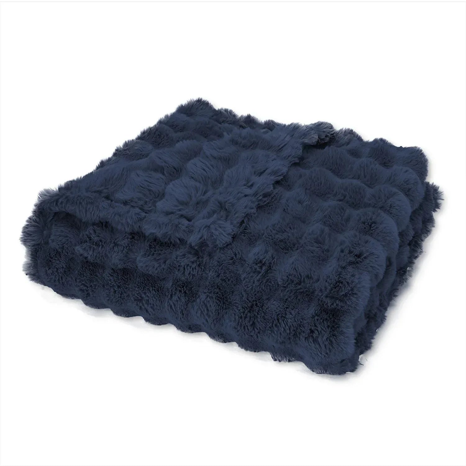 Ashford Home Heavy Weight Ultra Fine Faux Fur Throw Blanket Throw, 60"x70"