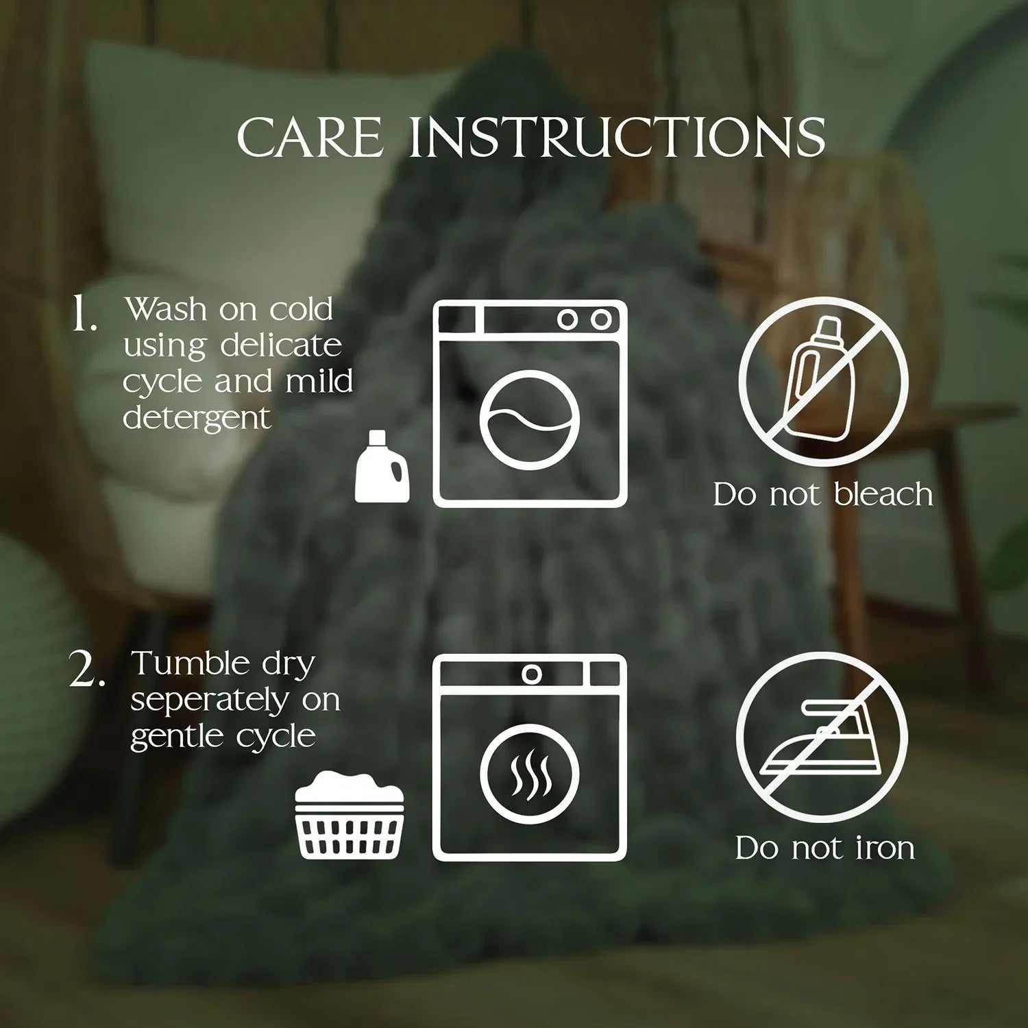 Ashford Home Heavy Weight Ultra Fine Faux Fur Throw Blanket Throw, 60"x70"