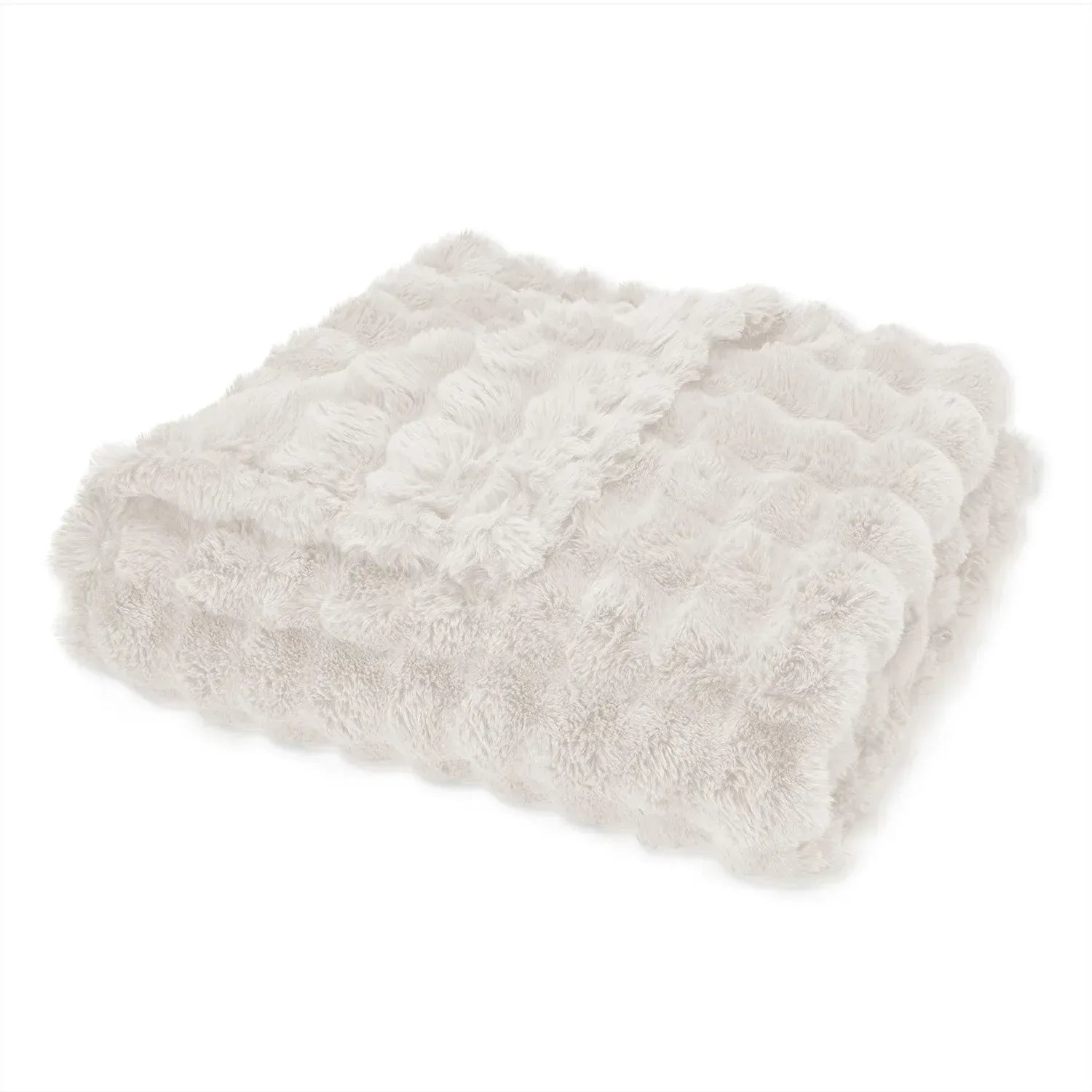 Ashford Home Heavy Weight Ultra Fine Faux Fur Throw Blanket Throw, 60"x70"