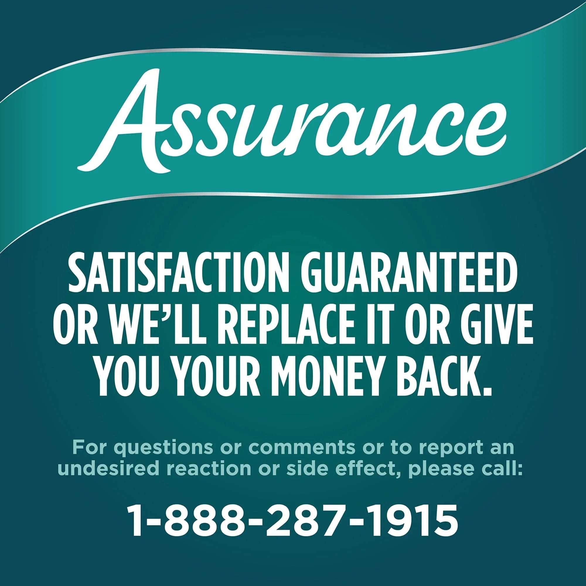 Assurance Men's Incontinence Underwear, XXL, Maximum Absorbency, 19 Count