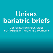 Unisex bariatric briefs product description panel