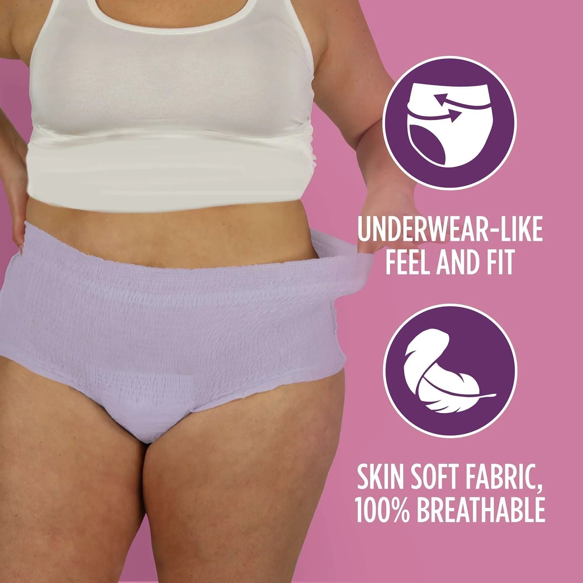 Assurance Women's Incontinence & Postpartum Underwear, XXL , Maximum Absorbency (54 Count)