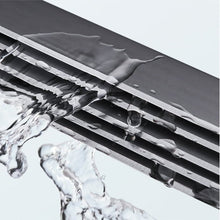 5-blade razor refill cartridge with lubricating serum strip and droplets