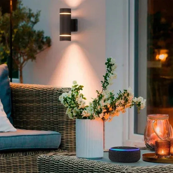 Atomi Smart Wi-Fi Rotundus Outdoor Wall Sconces 2-pack