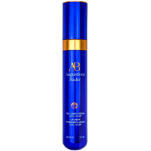 Augustinus Bader Light Cream bottle, glossy blue with gold ring