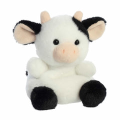 Aurora - Mini White Palm Pals - 4.5" Sweetie Cow - Adorable Stuffed Animal