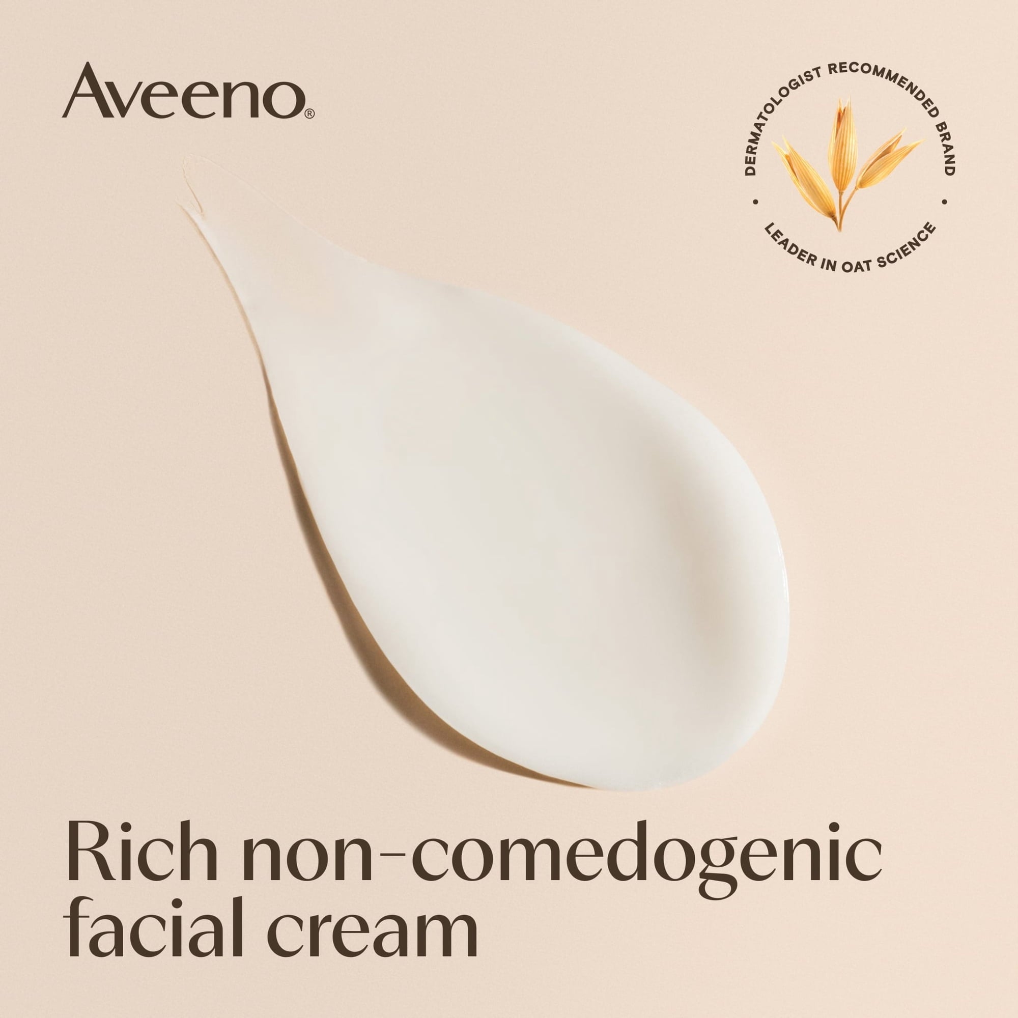 Aveeno Calm + Restore Redness Relief Cream, Face Moisturizer, 1.7 oz