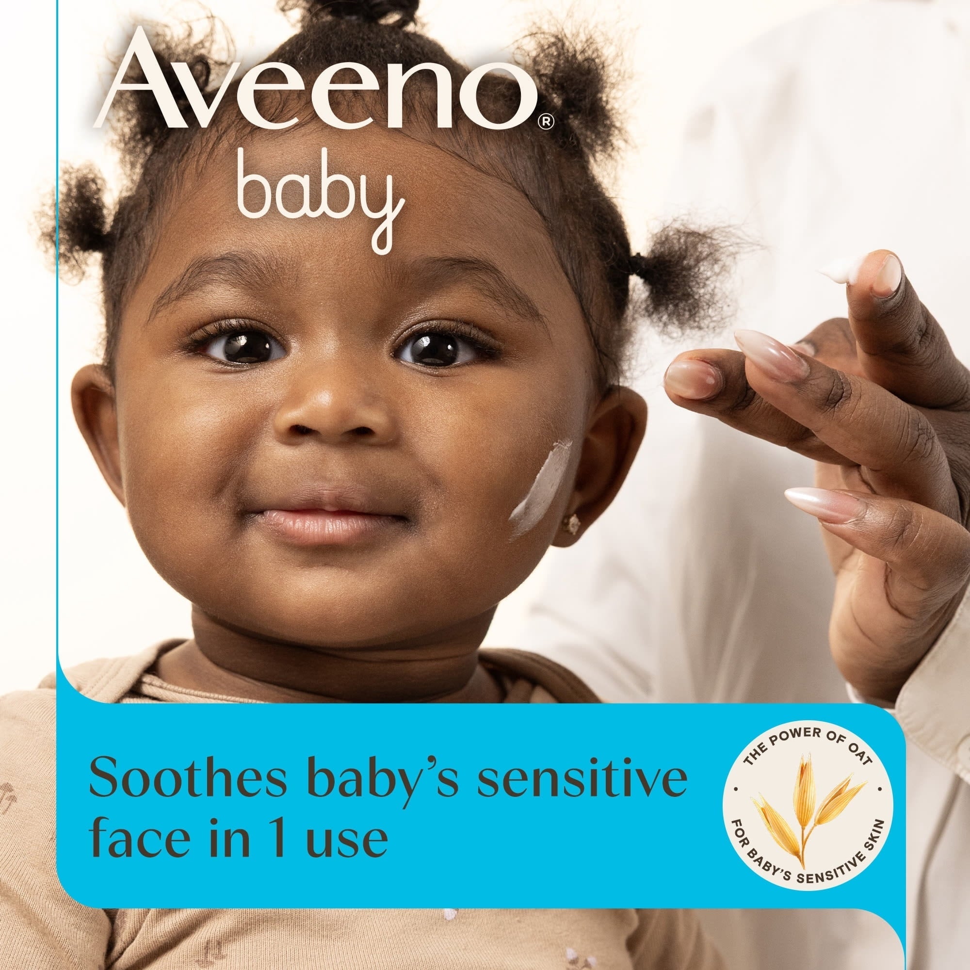 Aveeno Baby Daily Moisture Face Cream for Sensitive Skin, 1.5 oz
