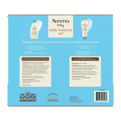Aveeno Baby Moisture Set, 2 Wash & Shampoo + Lotion, 44 fl oz