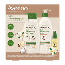 Aveeno Sensitive Skin Scents Daily Moisturizing Set, Body Wash, Body Lotion & Body Oil Mist, 3 pk.