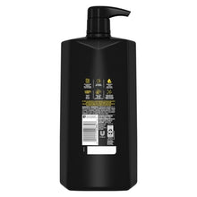 AXE Excite body wash bottle back with barcode and product info label