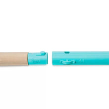Soccer goal net frame poles with teal connectors