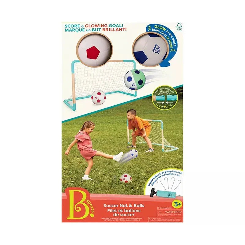 B. Toys Soccer Net & Balls Kids Sports Set - USA MEGA SHOP