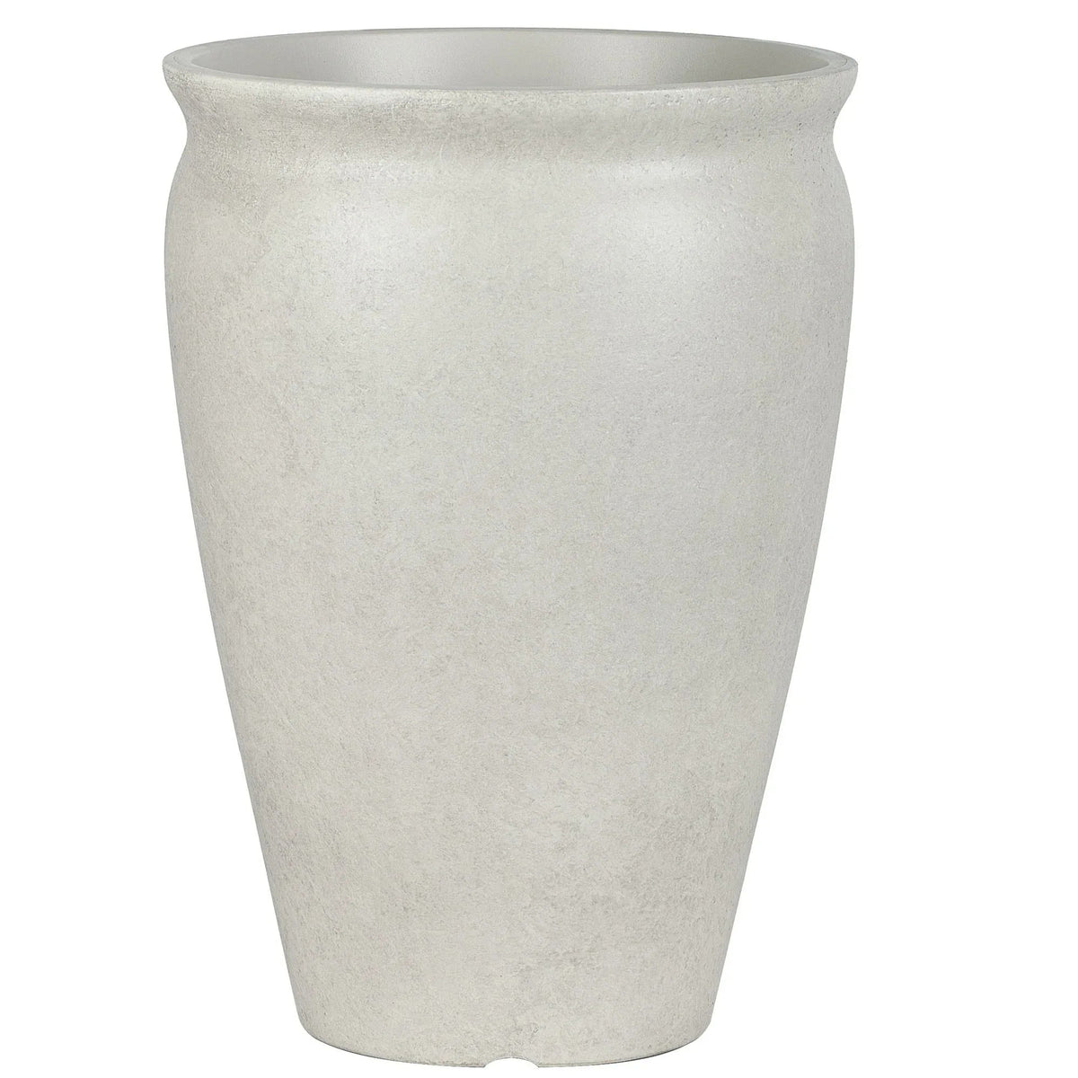 Better Homes & Gardens 14inch Hawthorn Planter Gypsum with Modern Design for Indoor Outdoor Plant