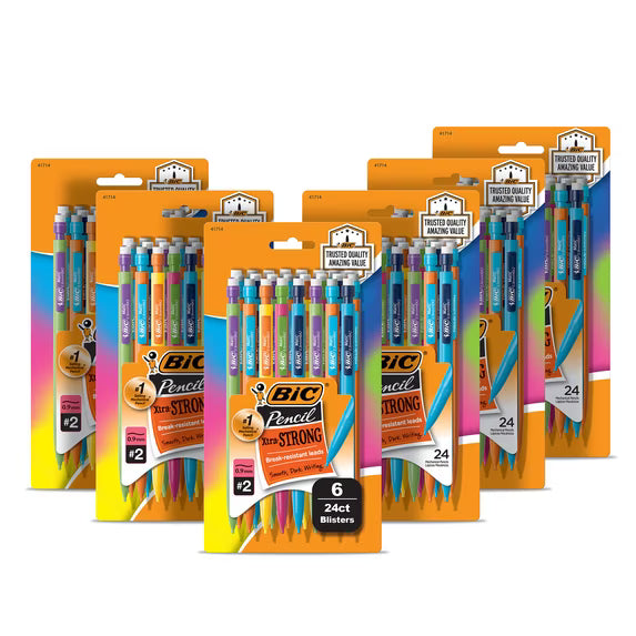 BIC Xtra Strong Mechanical Pencil, 0.9 mm, 10 Count