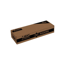 Men's disposable razor value pack carton with 52 razors