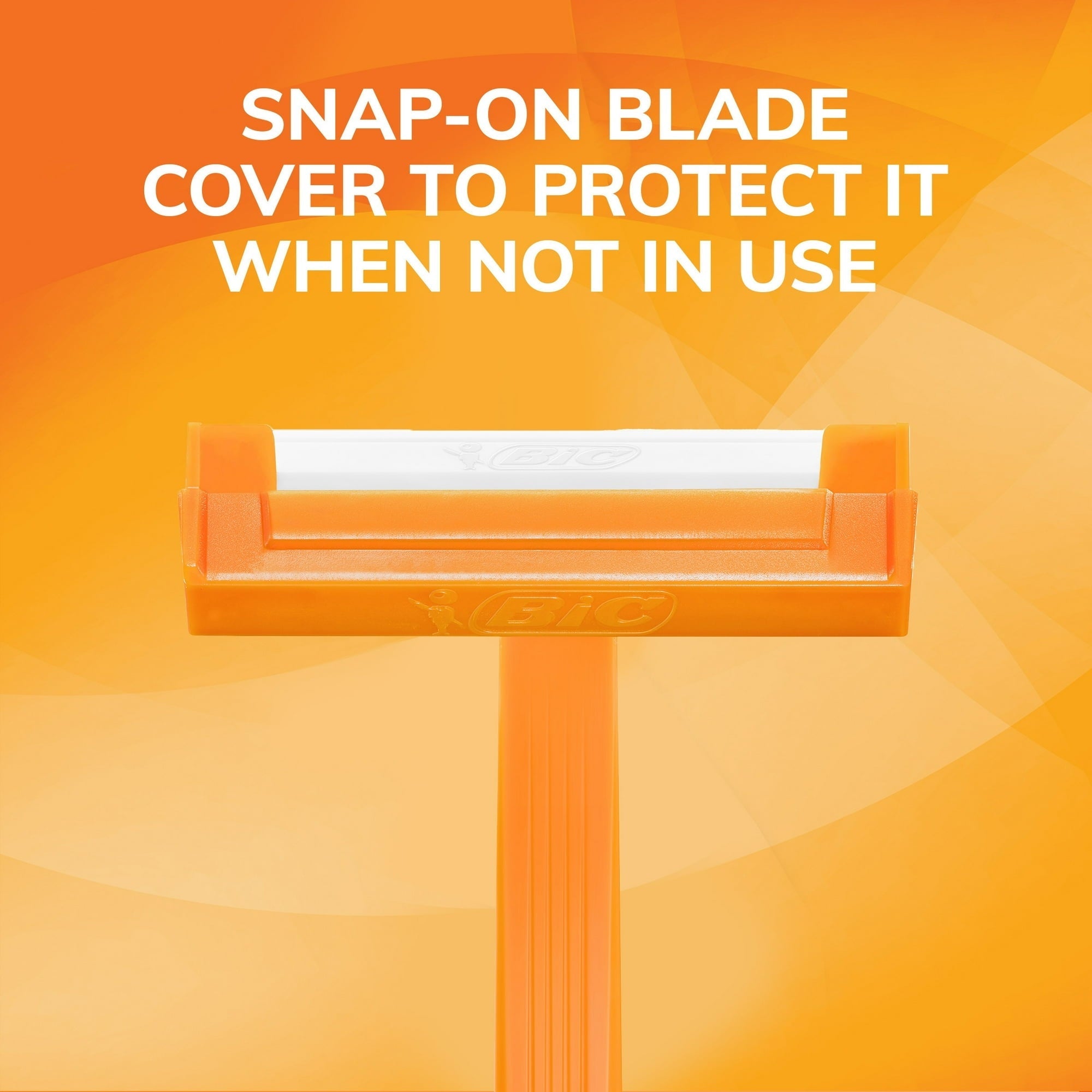 BIC Sensitive Disposable Razors for Men, 1 Blade, 12 Count