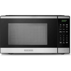 BLACK+DECKER 0.9 Cu Ft Microwave Oven Countertop , 6 Auto Menus, 10 Power Levels, Digital Panel, 900W - USA MEGA SHOP