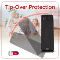 BLACK+DECKER Ceramic Tower Space Heater & Tower Fan