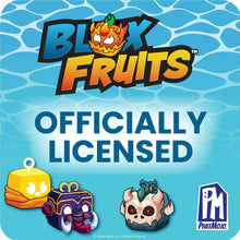 Offically licensed banner with small yellow cube plush keychain at bottom left