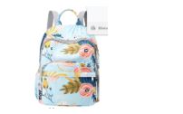 Green Leaves Backpack for women/mother, Watercolor Eucalyptus and Palm Leaf Design, for Travel, Hiking, Laptop Storage