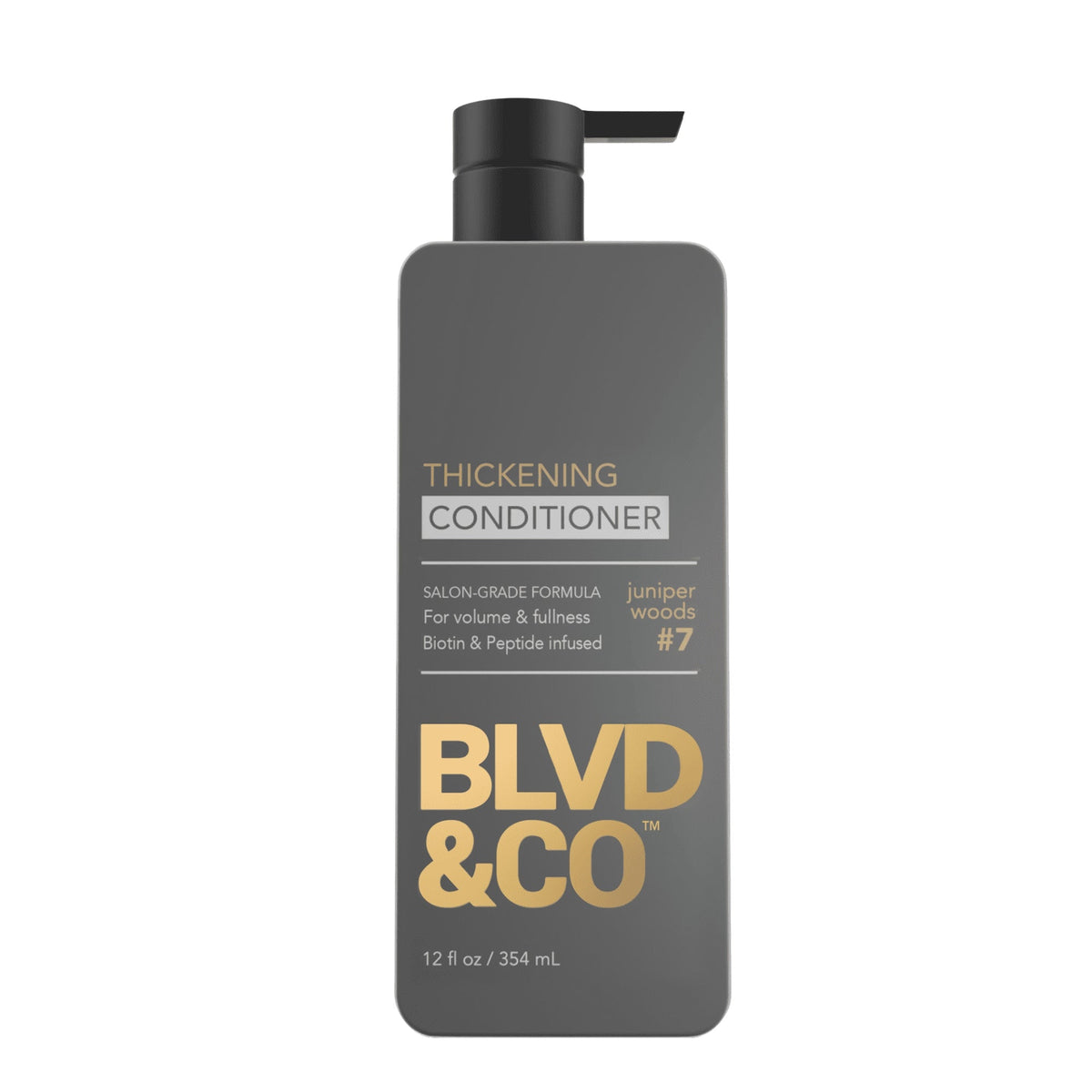 BLVD & Co Men's Thickening Conditioner with Biotin & Peptides, Volumizing and Sulfate-Free (PACK OF 3 )