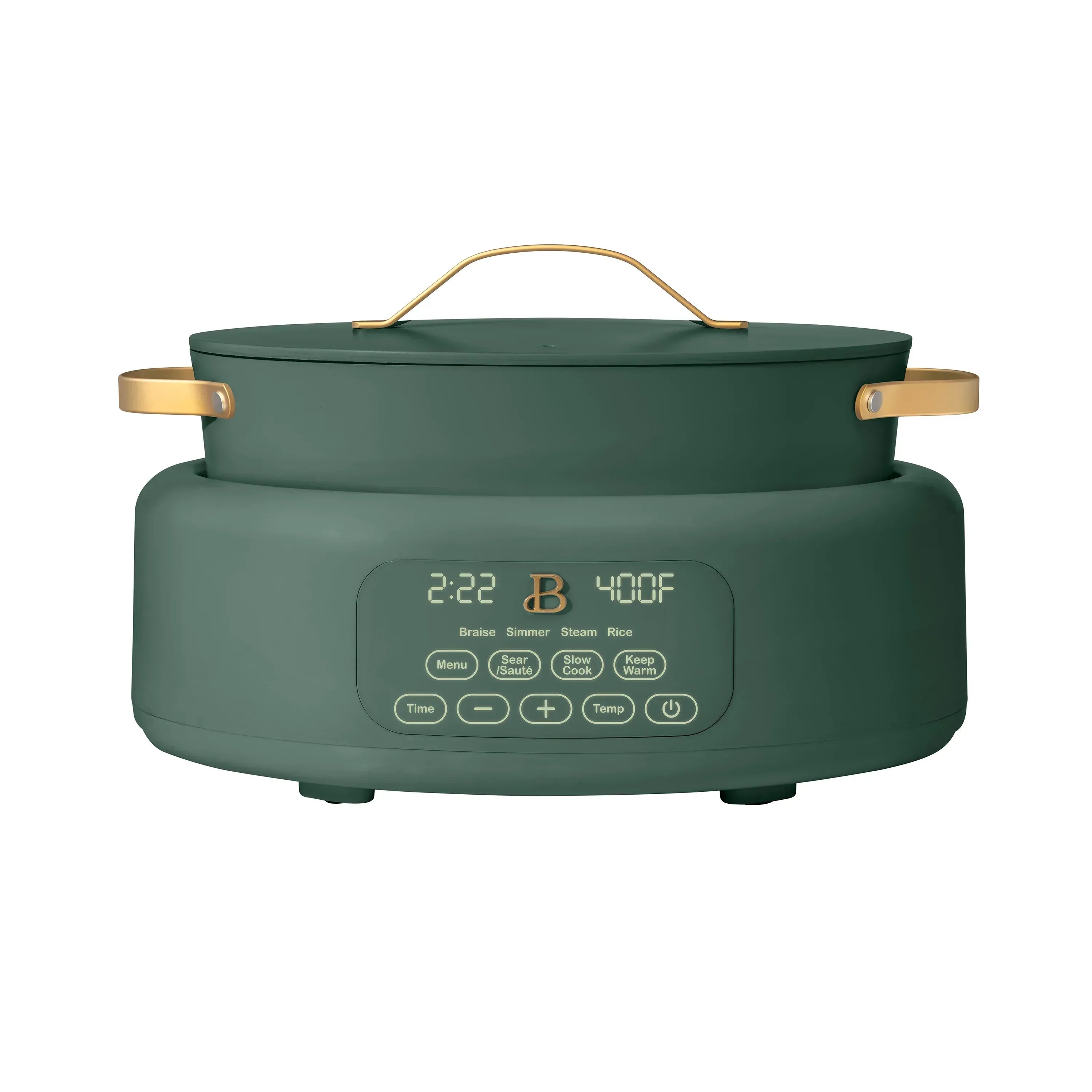 Beautiful 10 in 1, 6 Qt Electric Multi-Cooker, Black Sesame by Drew Barrymore