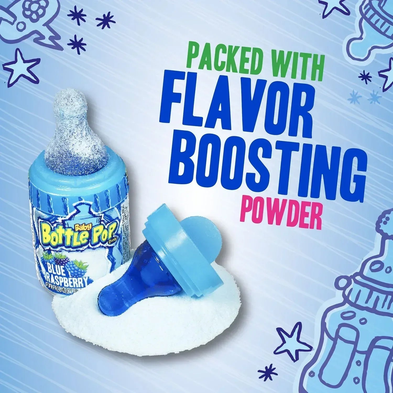 Baby Bottle Pop Variety Pack Candy, 0.85 oz., 20 ct.