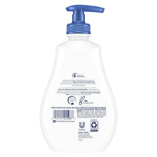 Baby Dove Derma Care soothing wash bottle back view with label text