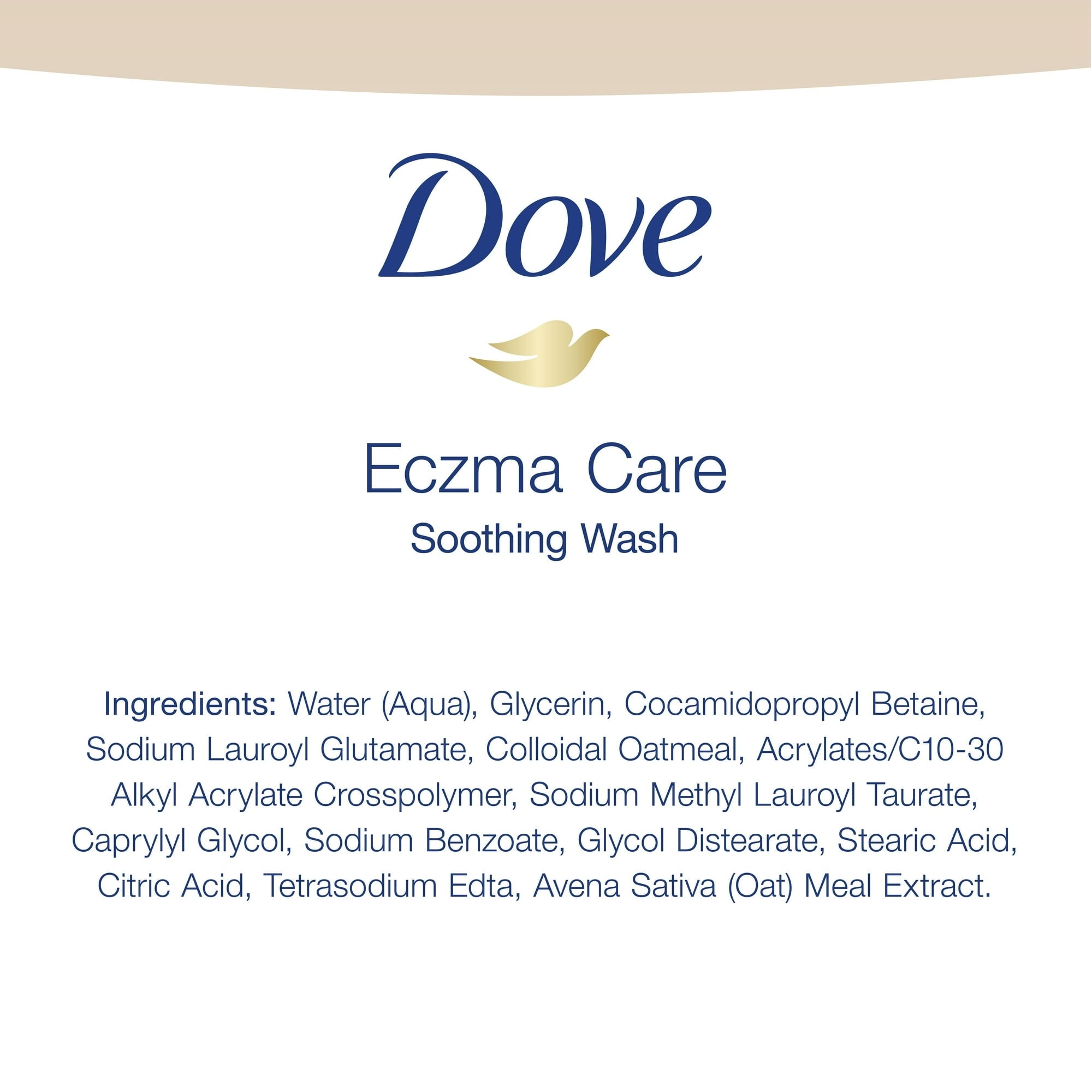 Baby Dove Derma Care Soothing Wash Skin Care with Colloidal Oatmeal for Eczema prone skin, 13 oz