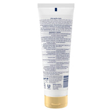 Dove baby sensitive skin cream back with ingredients panel on tube