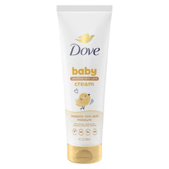 Baby Dove Sensitive Baby Cream Baby Skin Care Melanin-Rich Skin Nourishment Hypoallergenic and Non-Greasy, 8 Fl oz
