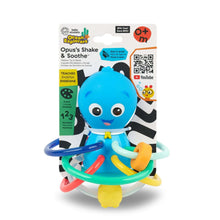 Baby Einstein opus shake & soothe teether and rattle toy in retail package