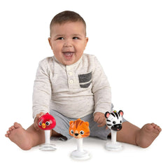 Baby Einstein Rattle & Jingle Trio Take-Along Toy Musical Rattle Set, Ages 6 months +