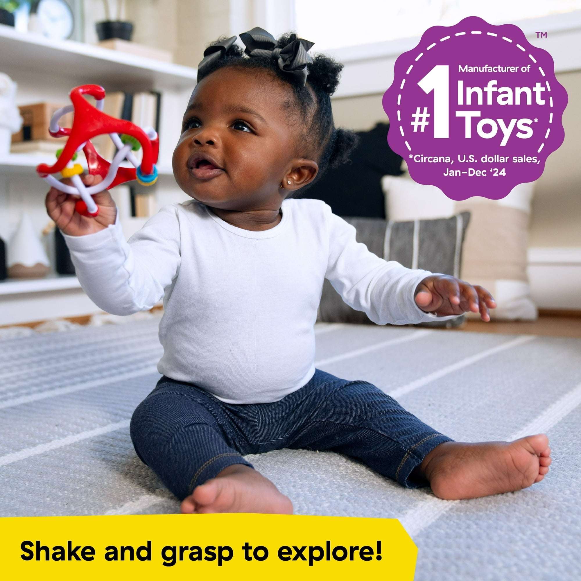 Baby Einstein Slide & Swirl Sensory Ball