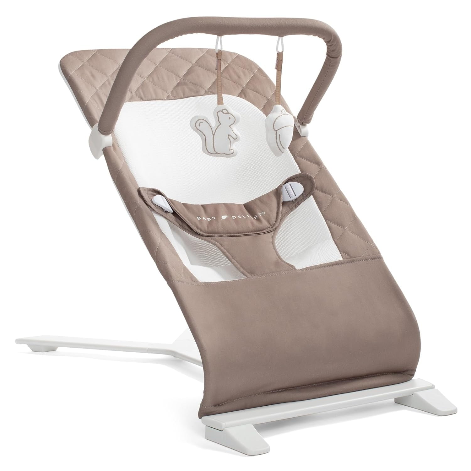 Baby Delight Alpine Deluxe Portable Baby Bouncer, for Infants 0-6 Months