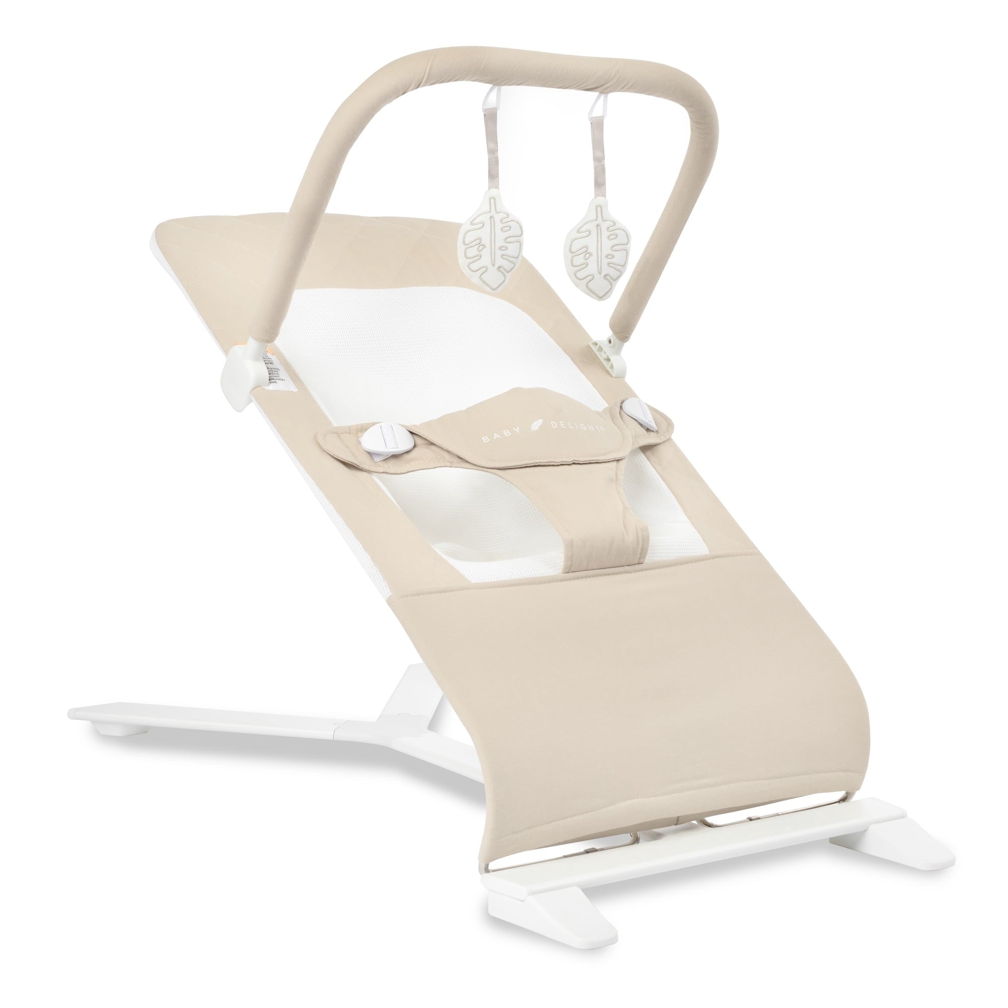Baby Delight Alpine Deluxe Portable Baby Bouncer, for Infants 0-6 Months