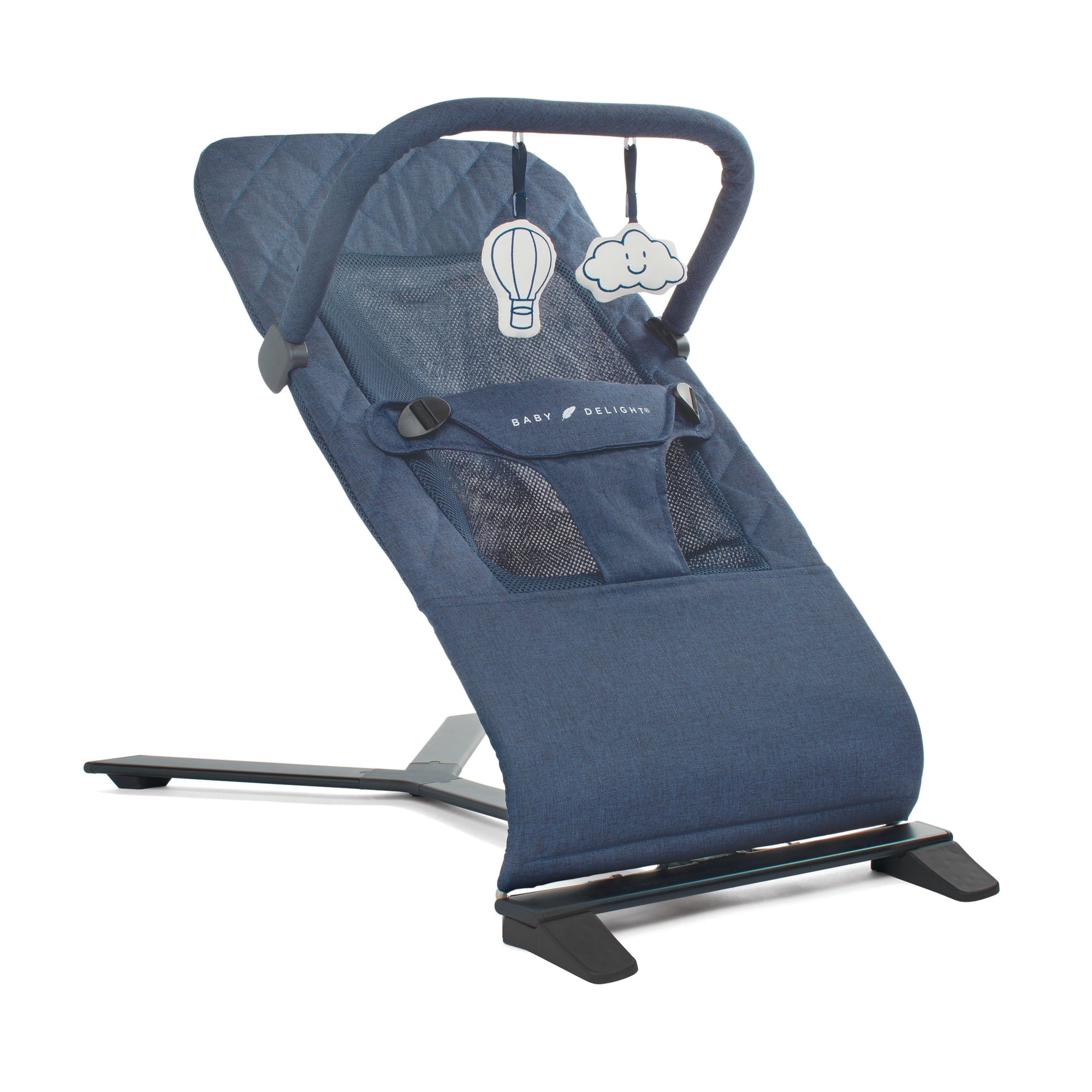 Baby Delight Alpine Deluxe Portable Baby Bouncer, for Infants 0-6 Months