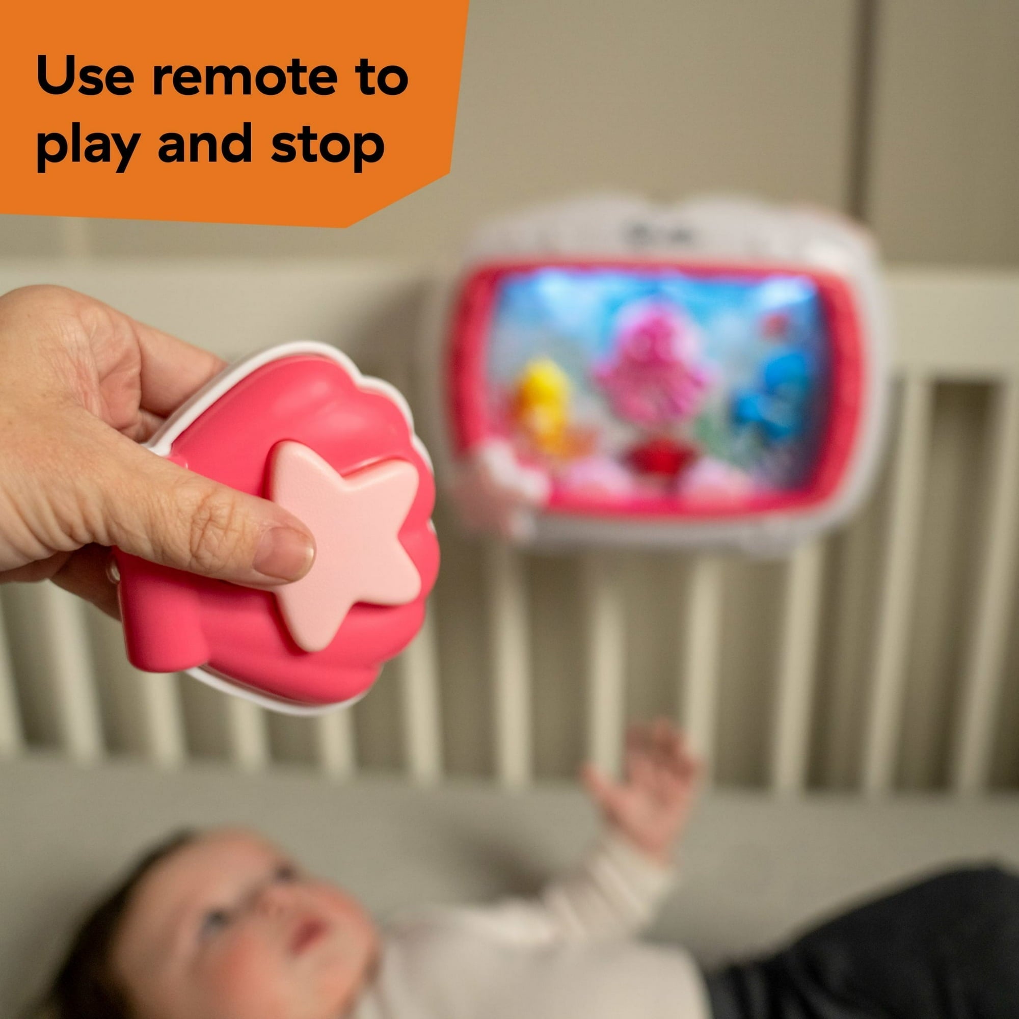 Baby Einstein Sea Dreams Soother Sleep Sound Machine with White Noise and Remote, Multicolor, for Infants and Kids, 0 Months+