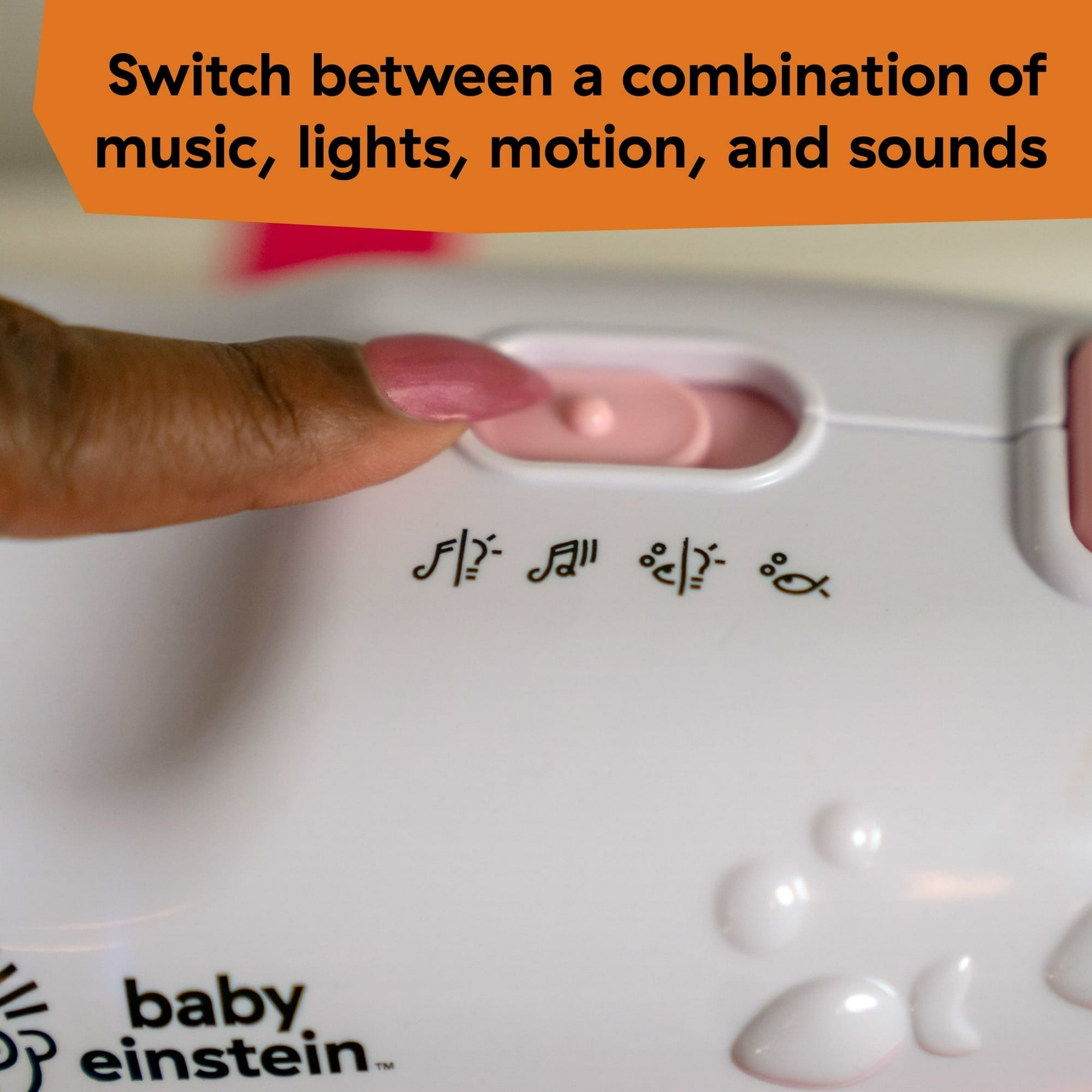 Baby Einstein Sea Dreams Soother Sleep Sound Machine with White Noise and Remote, Multicolor, for Infants and Kids, 0 Months+