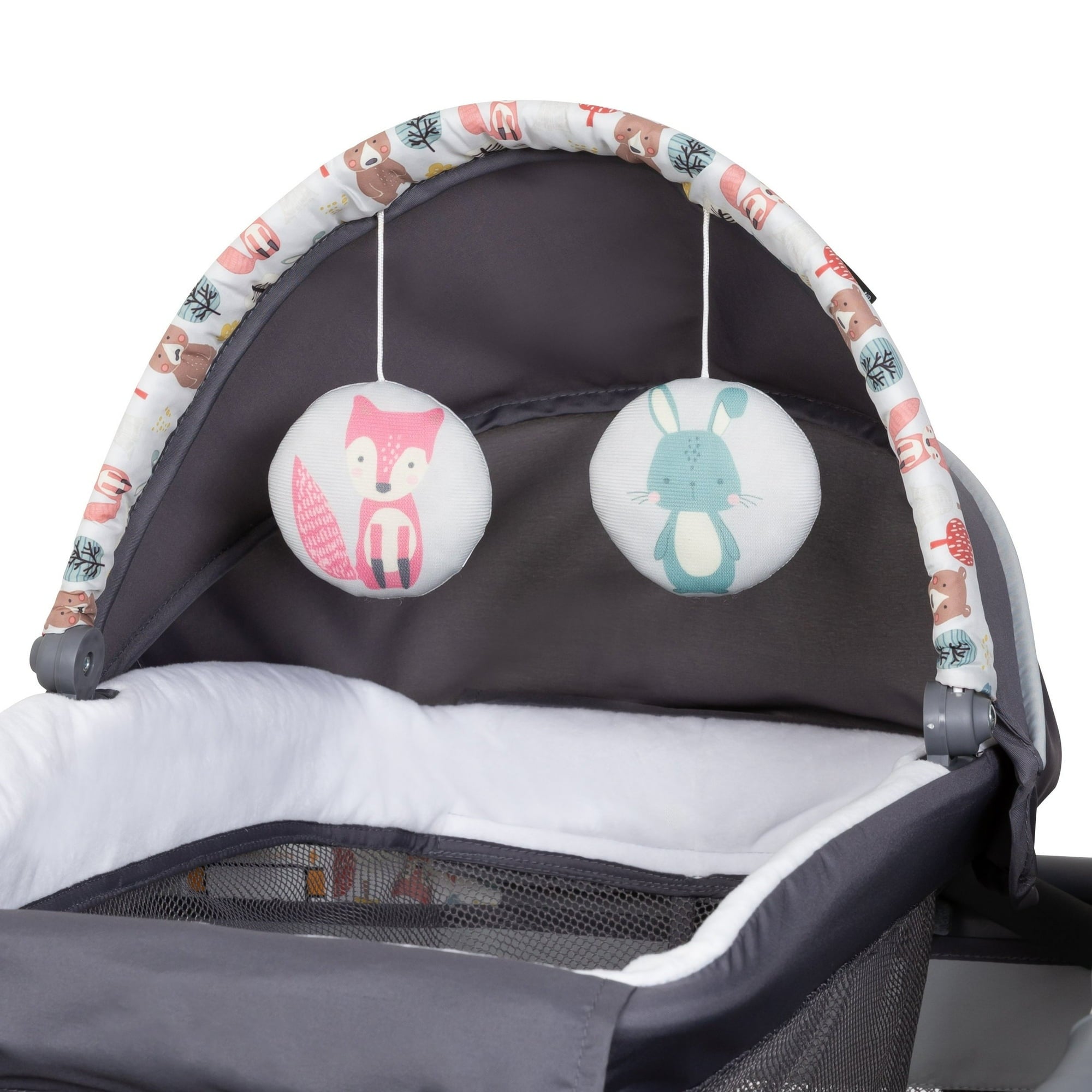 Baby Trend Lil Snooze Deluxe II Nursery Center Playard with Changer and Bassinet