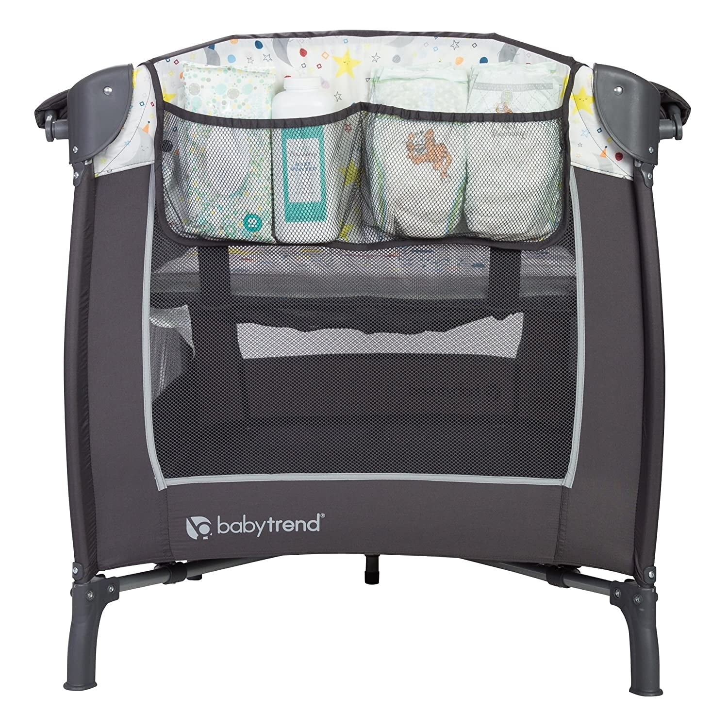 Baby Trend Lil Snooze Deluxe II Nursery Center Playard with Changer and Bassinet