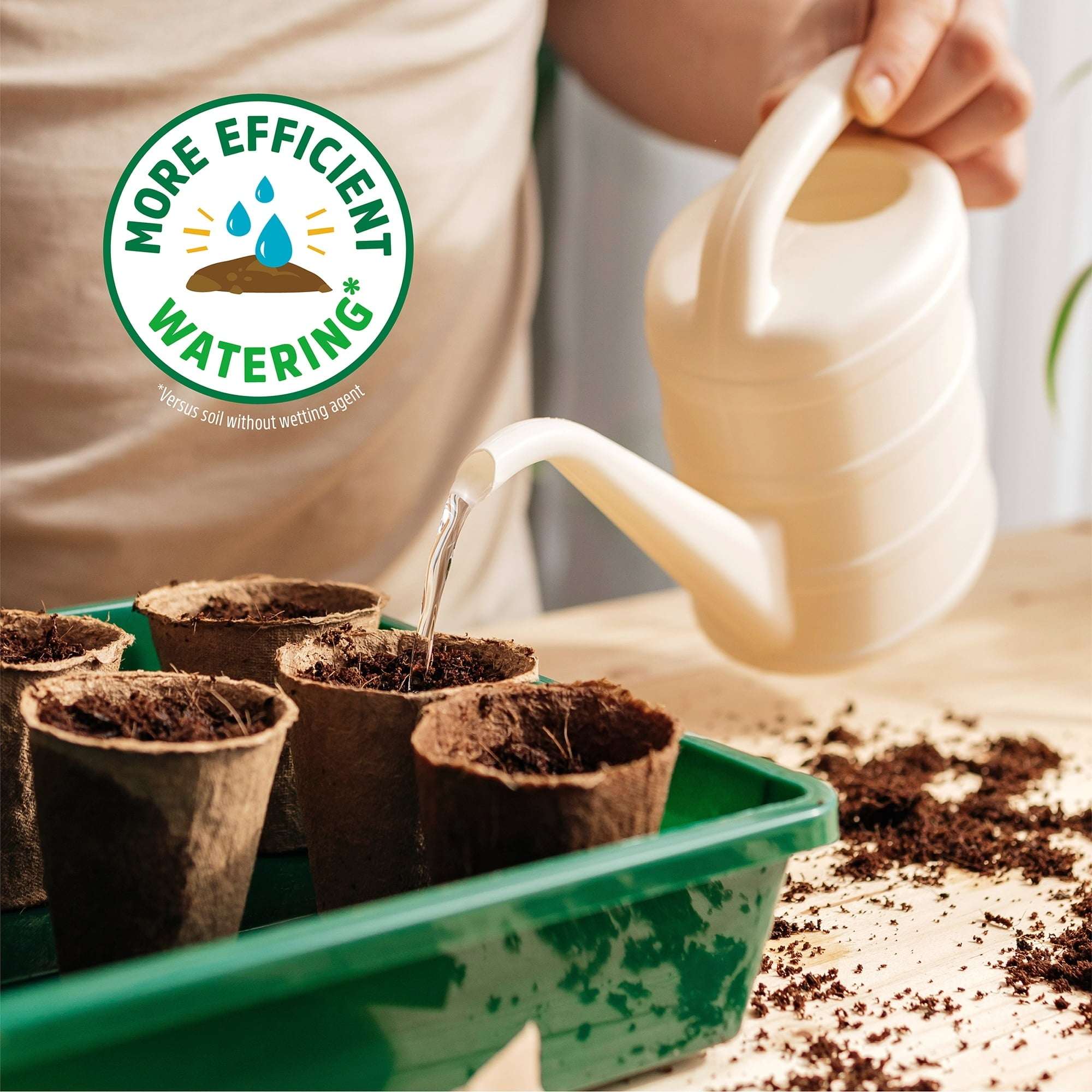 Back to the Roots Natural and Organic 3-in-1 Seed Starting Mix, Premium Blend Soil, 12 Quart Value Size, New & Improved Blend