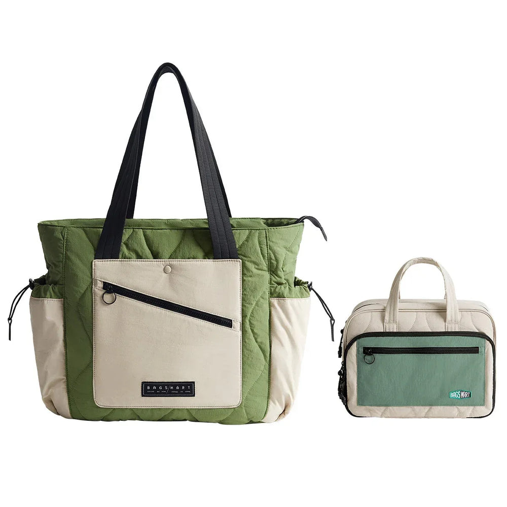 Bagsmart Vega 23L Tote Bag with Toiletry Bag Set - USA MEGA SHOP