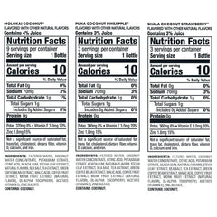 Bai Antioxidant Beverage, Coconut Variety Pack, 18 fl oz, 15-count