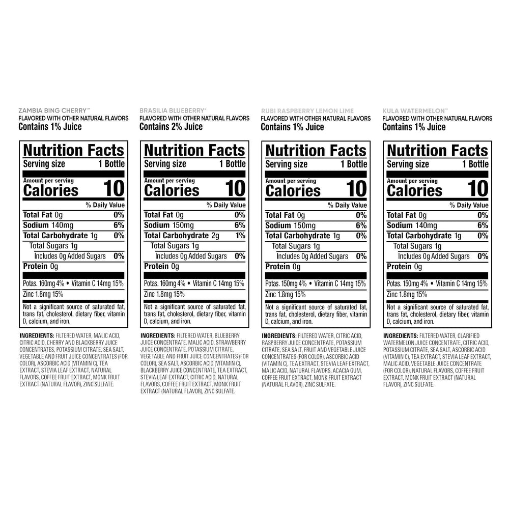 Bai Antioxidant Beverage, Variety Pack, 18 fl oz, 15-count - USA MEGA SHOP