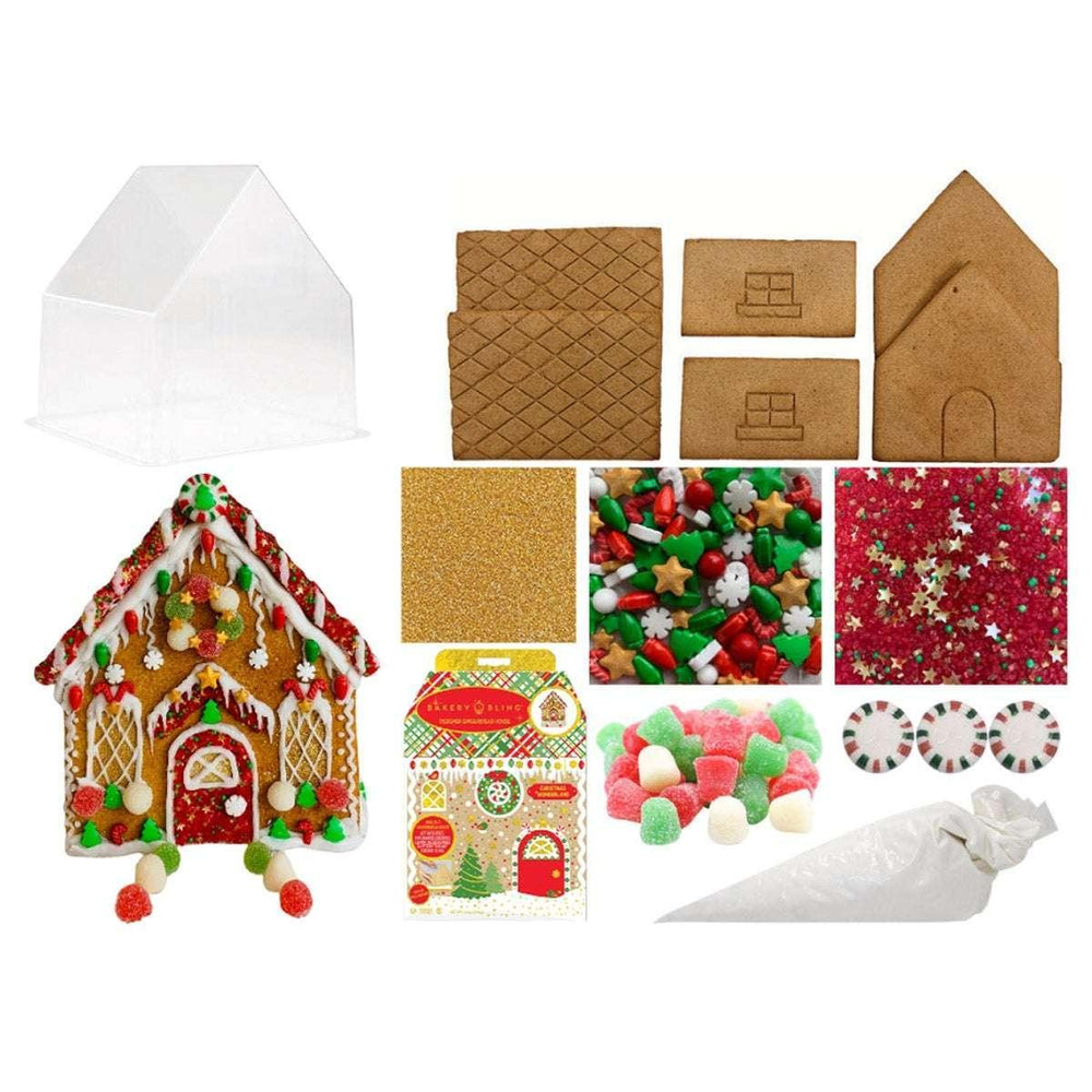 Bakery Bling Designer Gingerbread House Kits, 2-pack - USA MEGA SHOP