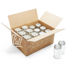 BallÂ® Wide Mouth Quart (32oz.) Mason Jars with Lids and Bands, for Canning and Storage, 8 Count