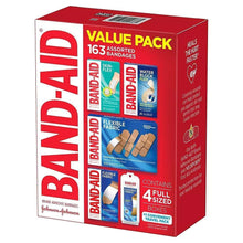 Band-Aid Brand value pack adhesive bandage box, contains 4 full-sized boxes